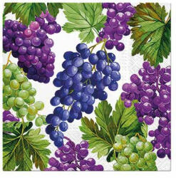 PAW Natural Grapes papírszalvéta 33x33cm, 20db-os