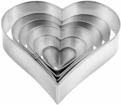 Tescoma DELÍCIA Formă de inimă, 6 bucăți (631362.00) Forma prajituri si ustensile pentru gatit