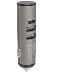 Bottari Szivargyújtó töltő 3: 1-ben 2db USB + 1db USB-C 3, 4A 30213