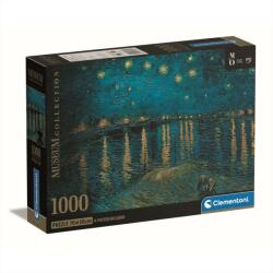 Clementoni Museum Collection - Van Gogh - Csillagos éj a Rhone fölött 1000 db-os (39789)
