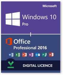 Microsoft Windows 10 Pro + Office 2016 (DCDLD004DCDLD025)