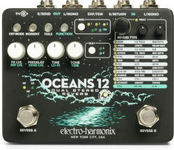 Electro-Harmonix Oceans 12 dupla/sztereó zengető pedál