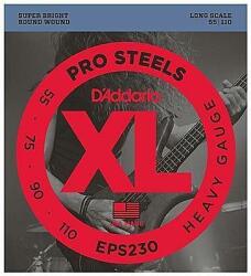 D'Addario EPS230 Acél Long Scale 55-110