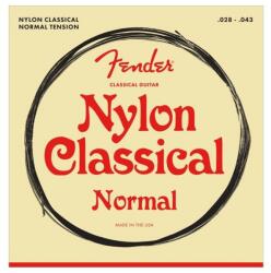 Fender 100 Clear Nylon Normal Tension - klasszikus gitár húrkészlet