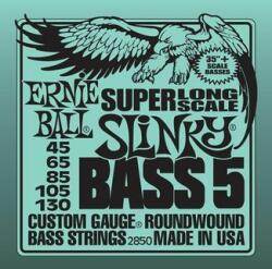 Ernie Ball 2850 Nickel Wound Hybrid Slinky 5 Húr Super Long 45-130 - gitarcentrum