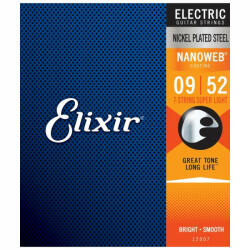 Elixir NanoWeb (12007) 9-52 7-String Super Light elektromos húrkészlet - gitarcentrum