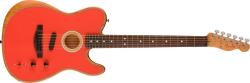 Fender De Acoustasonic Player Telecaster Fiesta Red