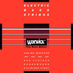 Warwick Red Label Stainless Steel Bass - 4 húros acél 045-105