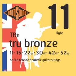 RotoSound TB11 bronz akuszikus gitárhúr, 011-052