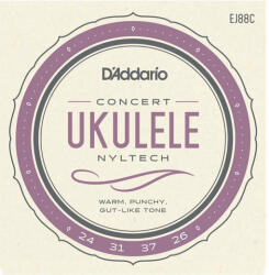 D'Addario EJ88C Nyltech Koncert ukulele húr