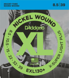 D'Addario EXL130+ Nickel Wound 8.5-39