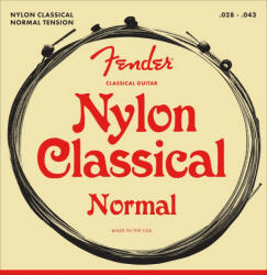 Fender 130 Nylon Ball End Normal Tension - klasszikus gitár húrkészlet