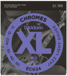 D'Addario ECG24 Chromes Flat Wound