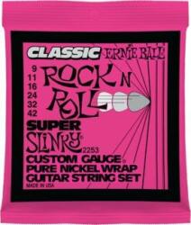 Ernie Ball 2253 Pure Nickel Super Slinky 9-42