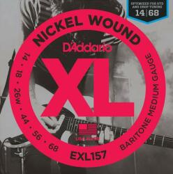 D'Addario EXL157 Nickel Wound Baritone 14-68 elektromos gitárhúr - gitarcentrum