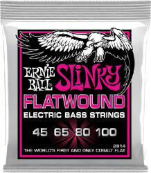 Ernie Ball 2814 Flatwound Bass 45-100