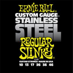 Ernie Ball 2246 Stainless Steel Regular Slinky 10-46