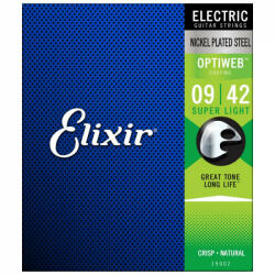 Elixir OptiWeb (19002) 9-42 Super Light elektromos húrkészlet - gitarcentrum