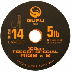 Guru LWGF Feeder Special Rig Size 16 / 100cm (GRR052)