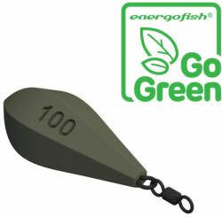 Carp Expert Torpedo Forgós Távdobó ólom 100g Szinezett Go Green (fl239900) - fishingoutlet