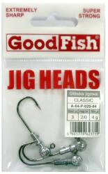  Good Fish Jig Head - Méret: 6/0Tömeg: 24gCsomagolás: 3db /csomagSzin: Ezüst (13_A04P06024)