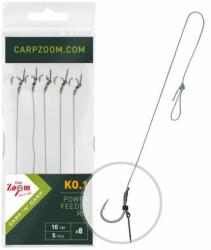 Carp Zoom FC Power Feeder Rig KO. 1 kötött method előke, 10 cm, #12; 10 mm; o0, 18 mm, 5 db (CZ6673) - fishingoutlet