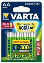 VARTA POWER tartós elem AA, lítium, 4db/csomag (5716101404) (5716101404)