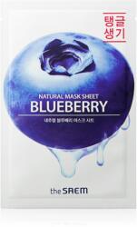 The Saem Natural Mask Sheet Blueberry masca de celule cu efect revitalizant 21 ml Masca de fata