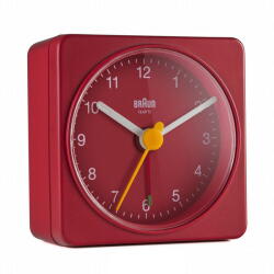 Braun Ceasuri decorative Braun BC 02 R quartz alarm clock red (67081) - vexio