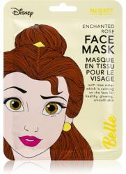 Mad Beauty Disney Princess Belle mască textilă calmantă cu extracte de trandafiri salbatici 25 ml