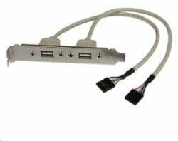 StarTech 2x USB hátlapi kivezetés (USBPLATE)