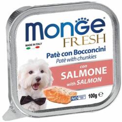 Monge Fresh hrană umedă pentru câini sub formă de pate, cu somon 100 g