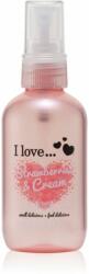 I love I love. . . Strawberries & Cream spray de corp racoritor 100 ml