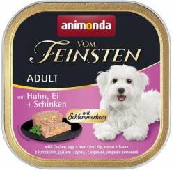 Animonda Vom Feinsten Pate pentru caini 150g pui, oua si sunca