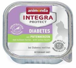 Animonda Integra Protect Diabetes 16x100 g hrana pisici diabetice, cu inimi de curcan
