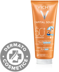 Vichy Lapte cu protectie solara SPF 50+ pentru copii fata si corp Capital Soleil, 300ml, Vichy