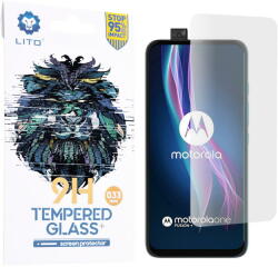 LITO Folie pentru Motorola One Fusion Plus - Lito 2.5D Classic Glass - Clear (KF236579) - vexio
