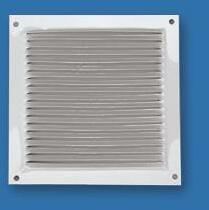 Gonal 0467 fém rács fehér színben, 200x200 (0467) - ventilatorok