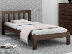 Komforttéka Ofelia fenyő ágykeret dió 90' + ajándék ágyrács