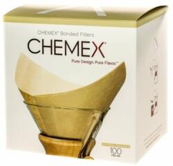 Chemex papír szűrők 6-10 csészéhez, négyzet alakú, natúr, 100 db (FSU-100)