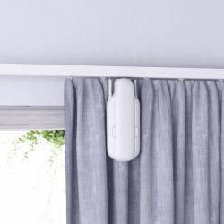SwitchBot Pachet 2x Motor inteligent pentru perdea / draperie SwitchBot Curtain U Rail 3, Alb, compatibil Matter (prin hub SwitchBot) (W07016002)