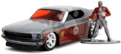 JADA Mașinuță Fastback 1969 Ford Mustang Marvel Jada din metal cu uși carese pot deschide și figurina Star Lord lungime de 13, 9 cm 1: 32 (JA3223017)
