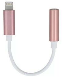  Forever Apple Lightning - 3, 5 mm-es jack átalakító kábel rosegold - x-service