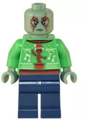 LEGO® sh837 - LEGO Superheroes Drax minifigura, karácsonyi pulcsiban (sh837)