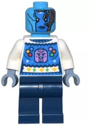 LEGO® sh835 - LEGO Superheroes Nebula minifigura, karácsonyi pulcsiban (sh835)