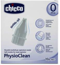 Chicco PhysioClean piesă de schimb pentru ventuză manuală PhysioClean - 10 buc. curățarea nasului copilului (CH0049820)