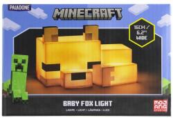 Minecraft Éjszakai lámpa gyerekeknek Minecraft Fox, 16 cm, Narancs (PP9472MCF)