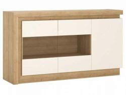Leonardo K89_158 Dresser #oak- alb lucios (0000185511) Comoda
