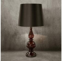Eurofirany Alma asztali lámpa Bordó/fekete 28x36x70 cm (HS417755)
