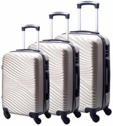 Dollcini Dollcini, Világjáró Bőrönd 3db-os Bőrönd szett, 22"25"28", (35770 (357702-162D)